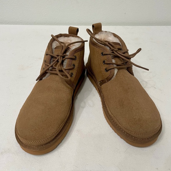 New! Quince Australian Shearling Chukka Bootie Pecan - women’s 6 - Picture 1 of 4